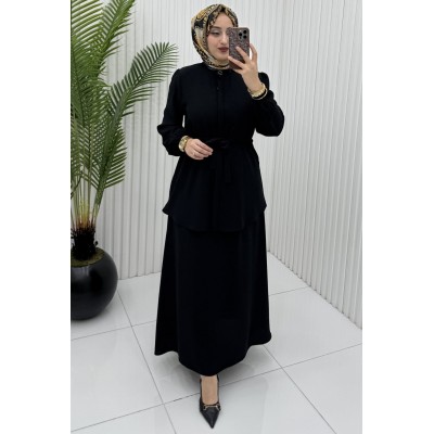 Lisa Etek Takım Siyah