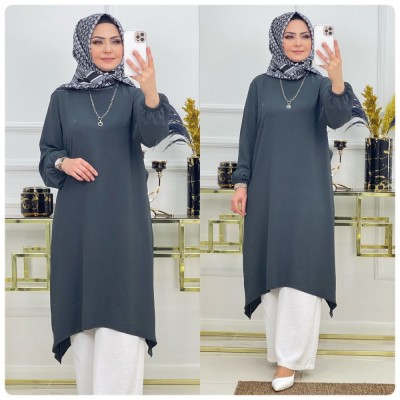 Selvi tunik  - Antrasit - Antrasit