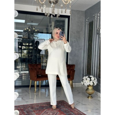 Melda Takım Beyaz - Beyaz