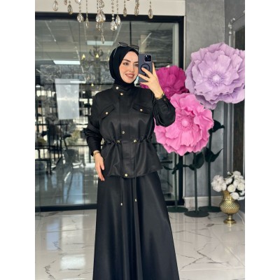 Emel Etek Takım-Siyah - Siyah